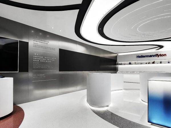 如何设计-深圳信可威瓦力棋牌游戏室内展厅(图2)
